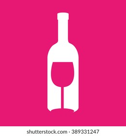wine icon design 