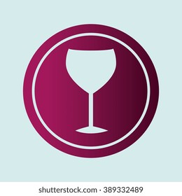 wine icon design 