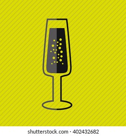 wine icon design 