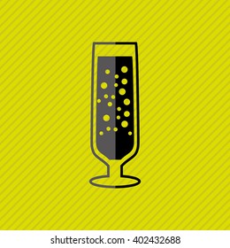 wine icon design 