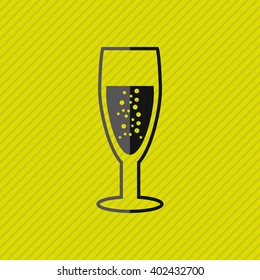 wine icon design 
