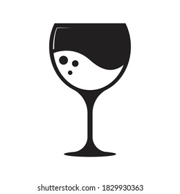 Wine icon design isolated on white background
