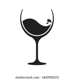Diseño de iconos de vino aislado en fondo blanco