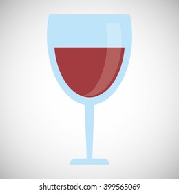wine icon design, vector illustration