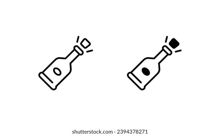 Wine icon design with white background stock illustration
