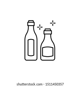 Wine icon. Element of Spain thin line icon