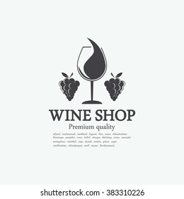 wine icon, glass