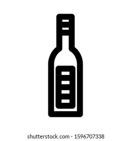 wine icon isolated sign symbol vector illustration - high quality black style vector icons
