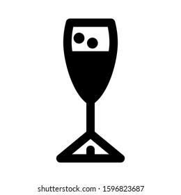 wine icon isolated sign symbol vector illustration - high quality black style vector icons
