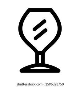 wine icon isolated sign symbol vector illustration - high quality black style vector icons
