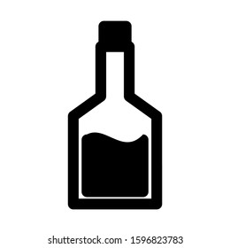 wine icon isolated sign symbol vector illustration - high quality black style vector icons

