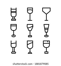 Wine icon or logo isolated sign symbol vector illustration - Collection of high quality black style vector icons
