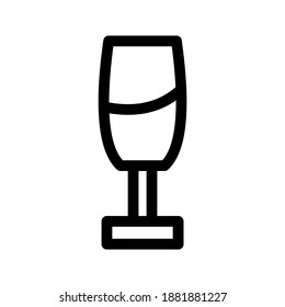 Wine icon or logo isolated sign symbol vector illustration - high quality black style vector icons
