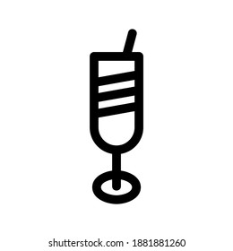 Wine icon or logo isolated sign symbol vector illustration - high quality black style vector icons
