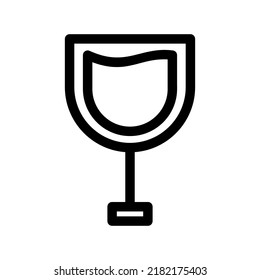 wine icon or logo isolated sign symbol vector illustration - high quality black style vector icons
