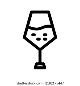 wine icon or logo isolated sign symbol vector illustration - high quality black style vector icons
