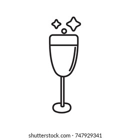 wine icon outline