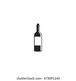 wine icon. sign design