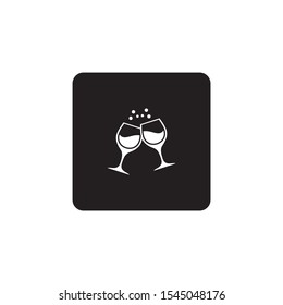 Wine icon sign symbol vector