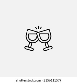 Wine icon sign vector,Symbol, logo illustration for web and mobile