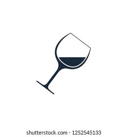 wine icon symbol logo template