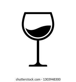 wine icon symbol logo template