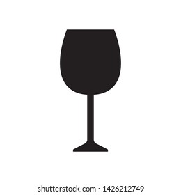 Wine icon in trendy flat style design. Vector graphic illustration. Suitable for website design, logo, app, and ui. EPS 10.