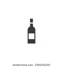 Wine icon, wine vector illustration