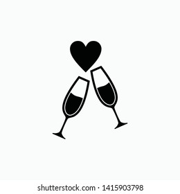 wine icon vector illustration isolated
