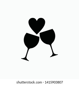 wine icon vector illustration isolated