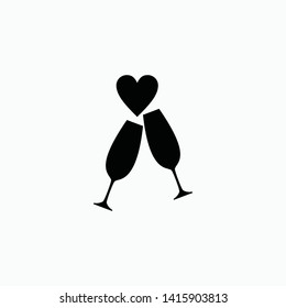 wine icon vector illustration isolated