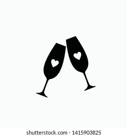 wine icon vector illustration isolated