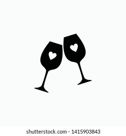 wine icon vector illustration isolated