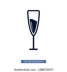 wine icon vector illustration template
