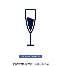 wine icon vector illustration template
