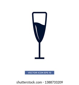 wine icon vector illustration template