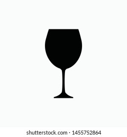 wine icon vector sign symbol isolated