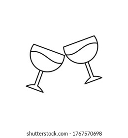 wine icon vector sign symbol