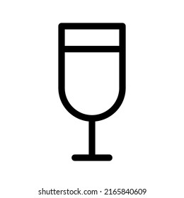 Ilustración de diseño de símbolos de vectores de iconos de vino