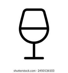 Wine Icon Vector Symbol Design Illustration