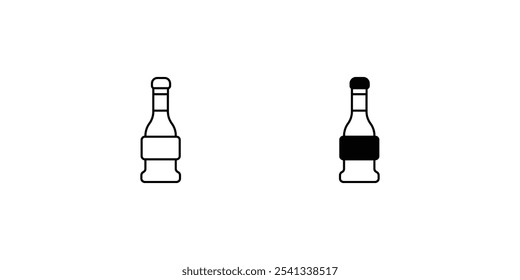 ícone de vinho com fundo branco vetor ilustração stock