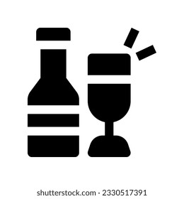wine icon for your website, mobile, presentation, and logo design.