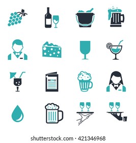 Wine icons