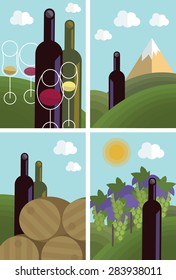 Wine illustration