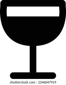 wine illustration with flat style