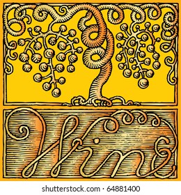 wine image gold