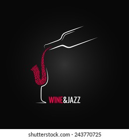 el diseño del vino y el jazz