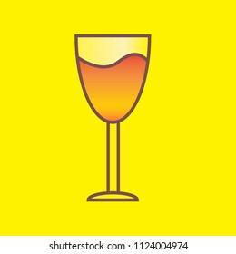 Wine or juice glass