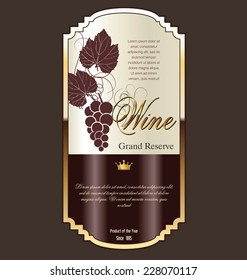 Wine label