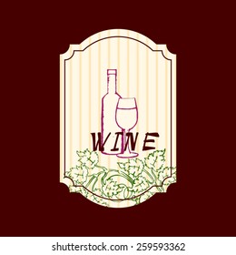 Wine label